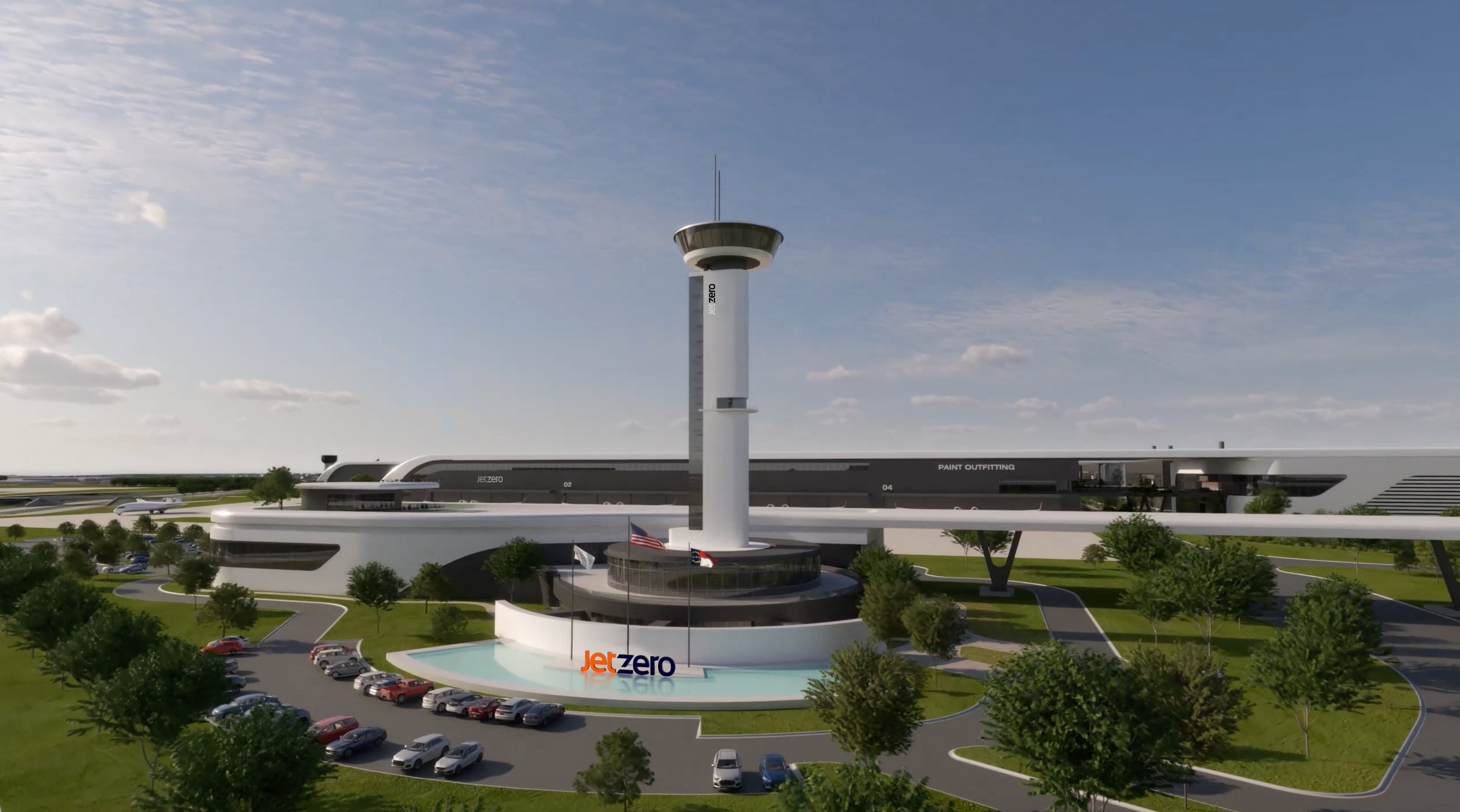 JetZero Factory One, tower