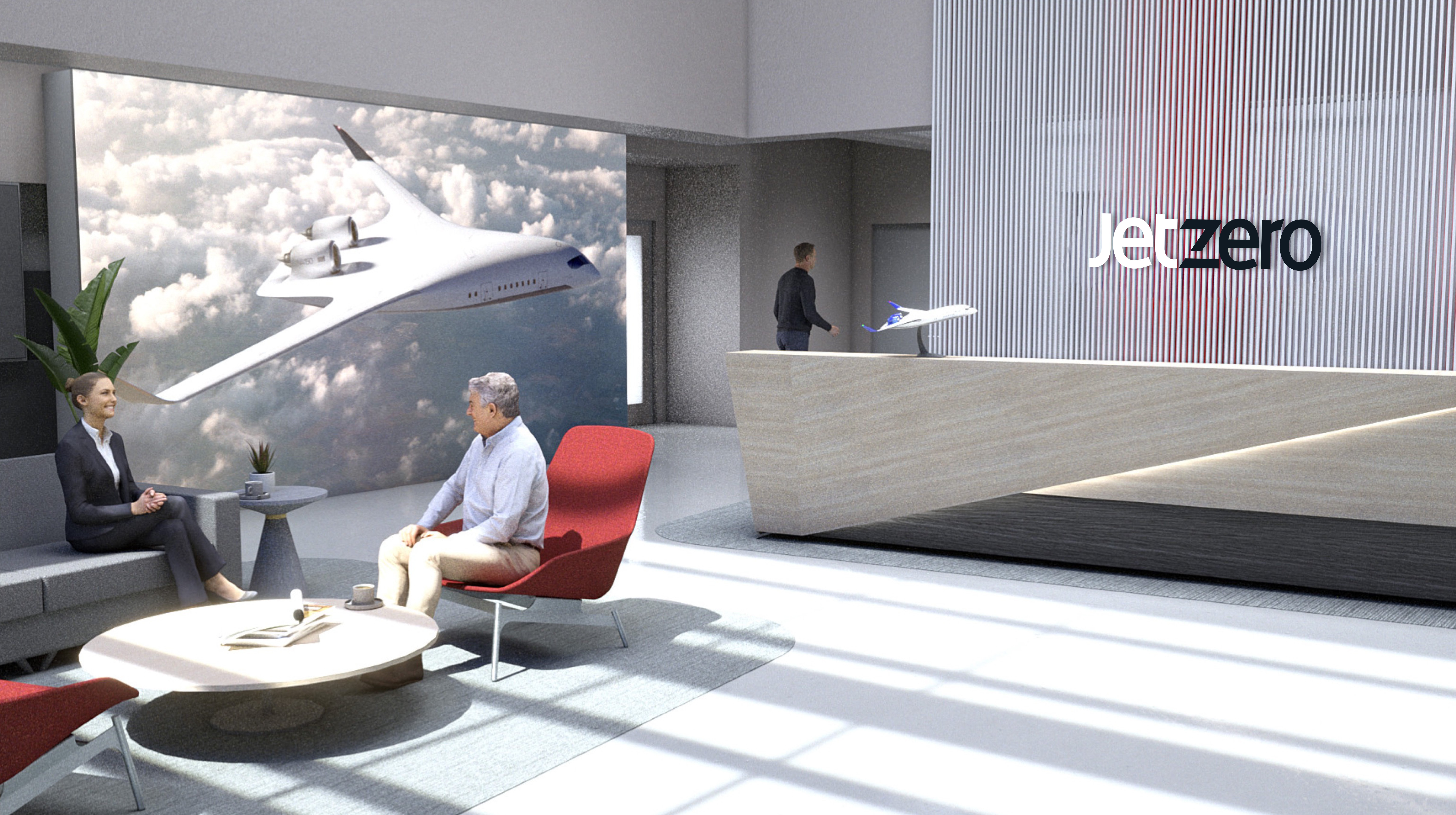 JetZero Hub Lobby 