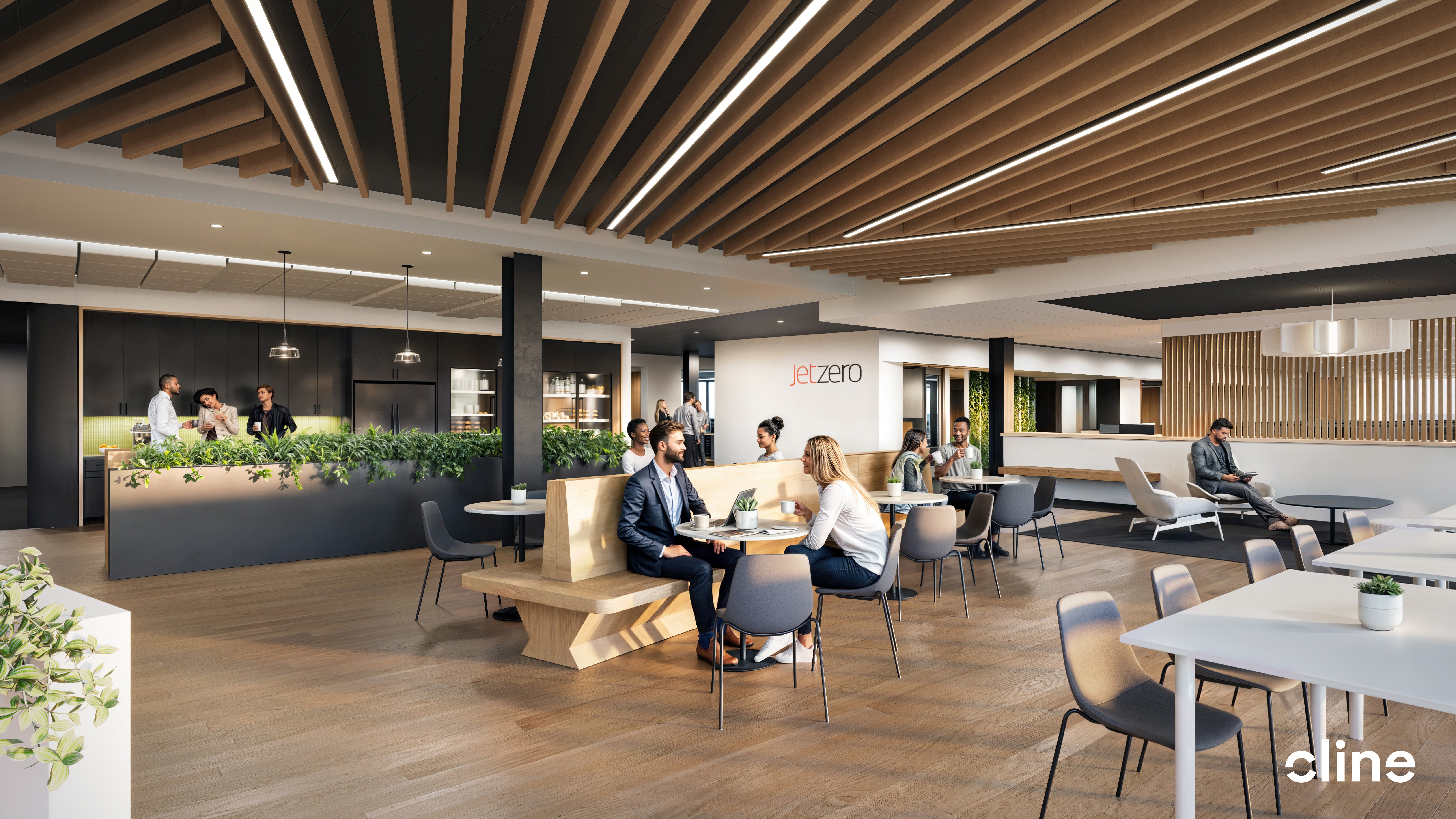 JetZero Hub cafe