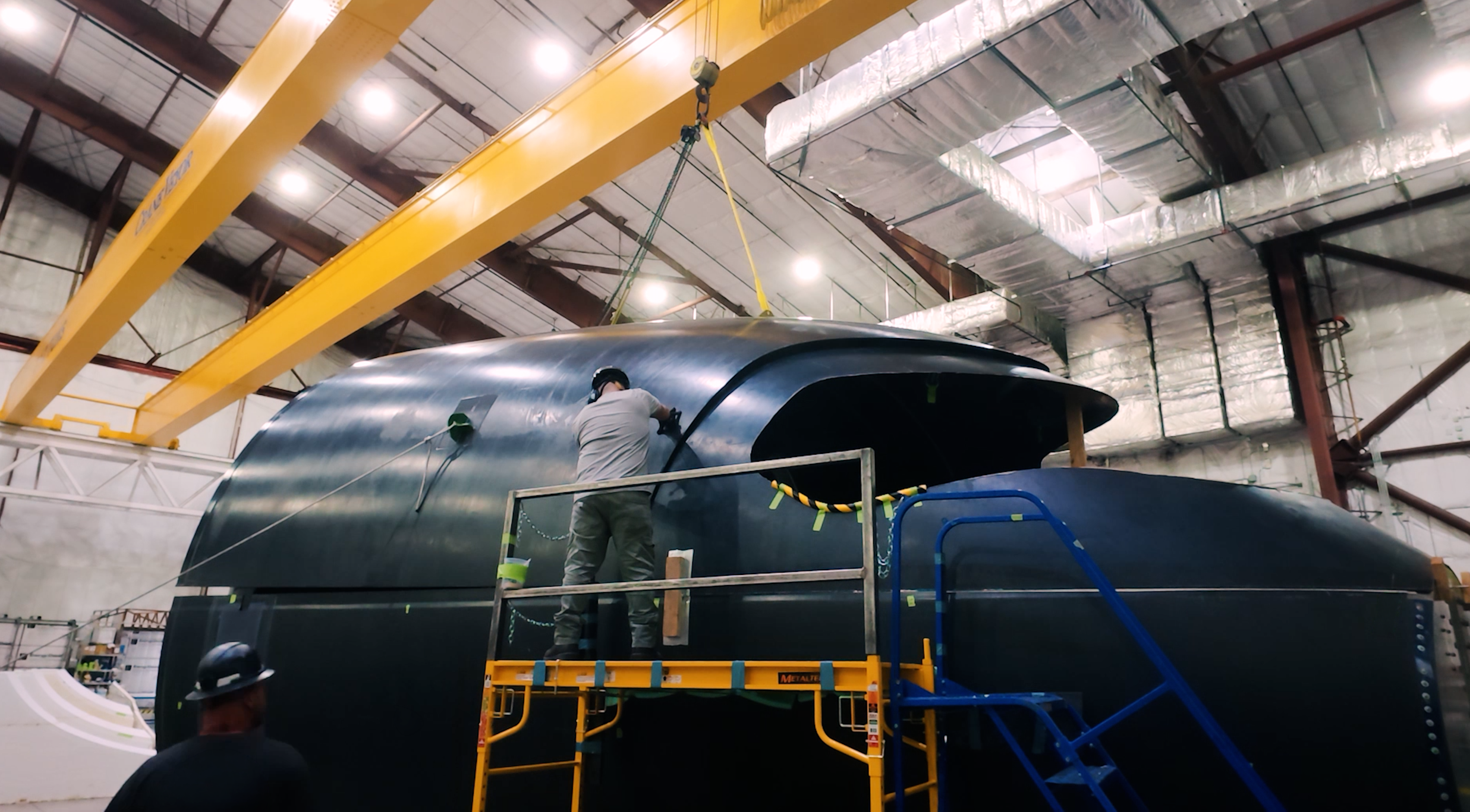 JetZero Jet1 Cockpit Assembly Closes