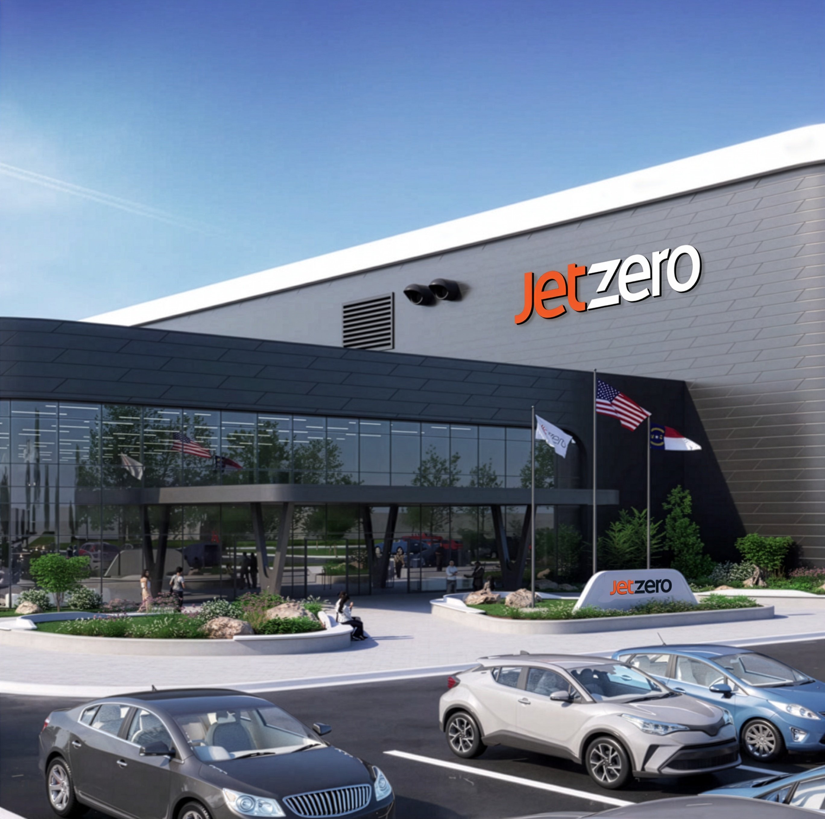 JetZero NC3, closeup