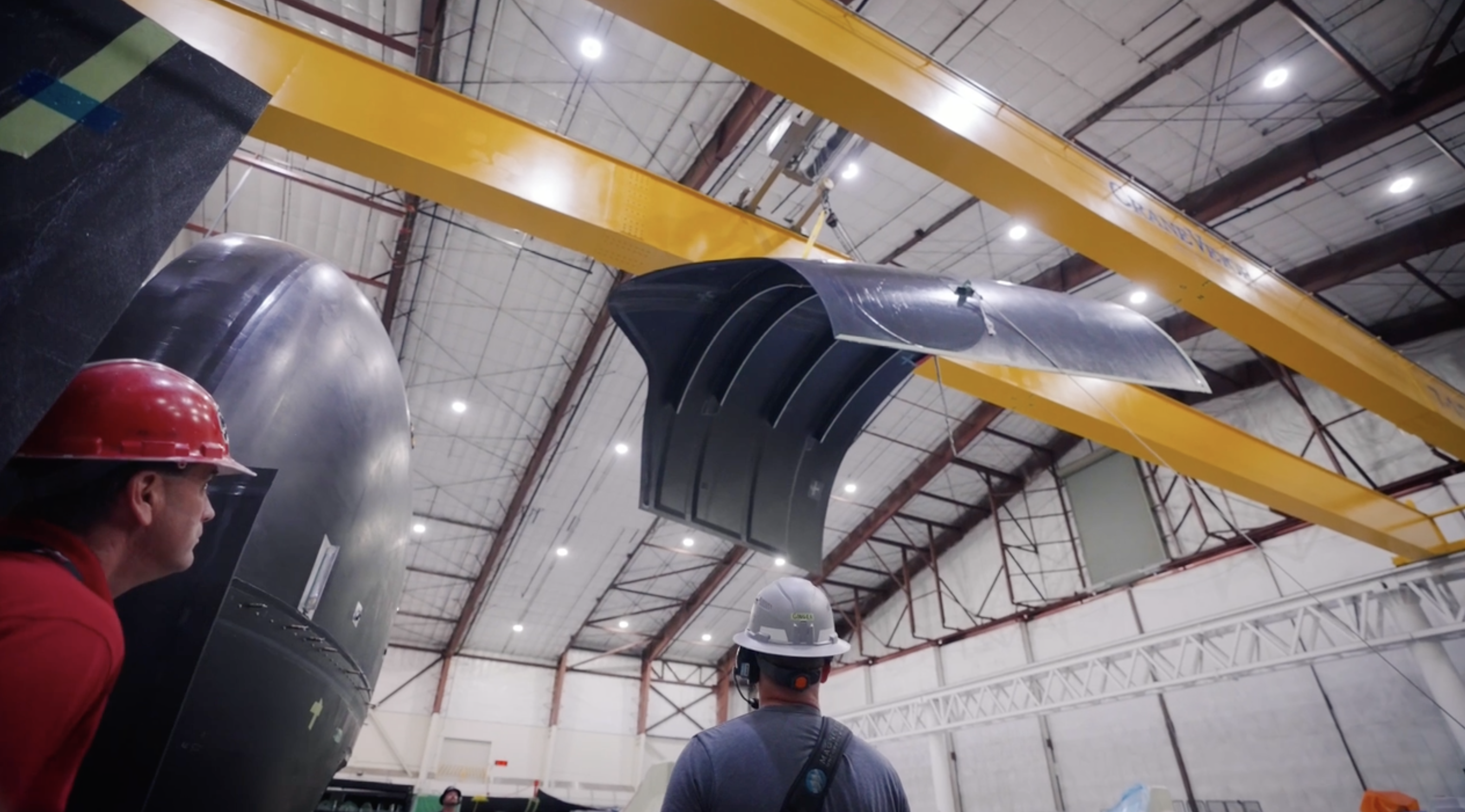 Lifting Section of JetZero Jet1